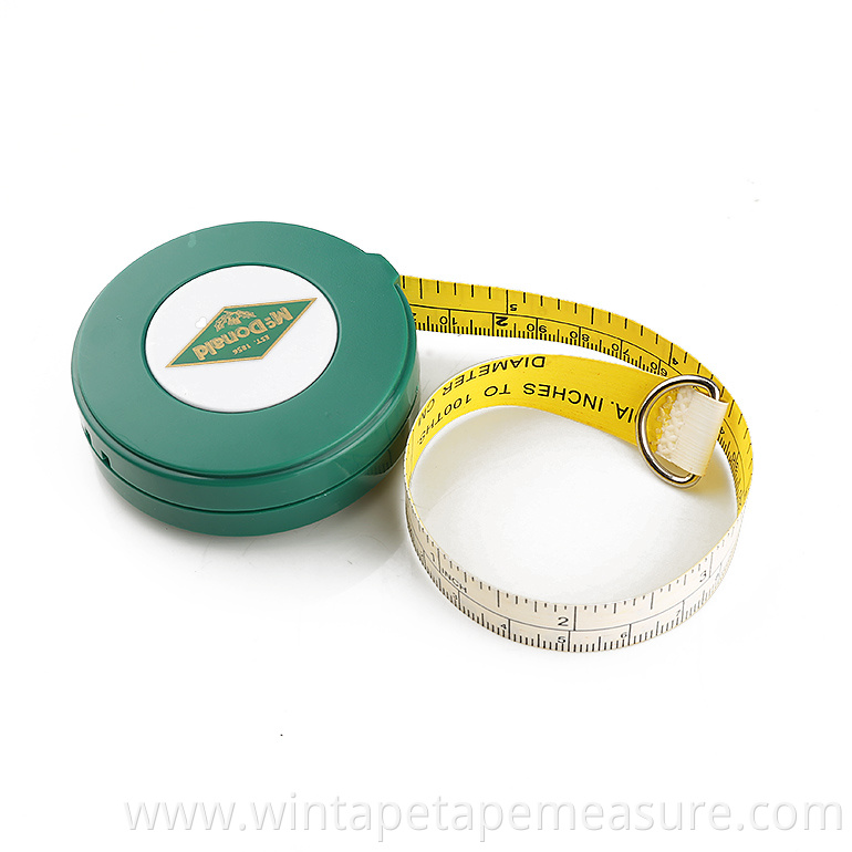 Mesurment Tape Measurement Tools 2M Diameter Steel Pipe Cinta Metrice Flexible